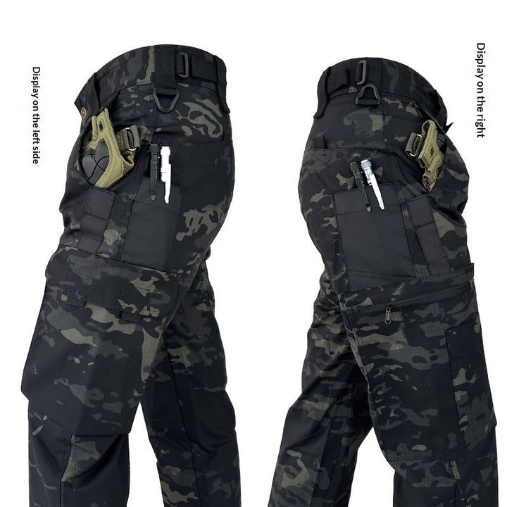 Men Tactical Cargo Pants – Waterproof Summer Utility