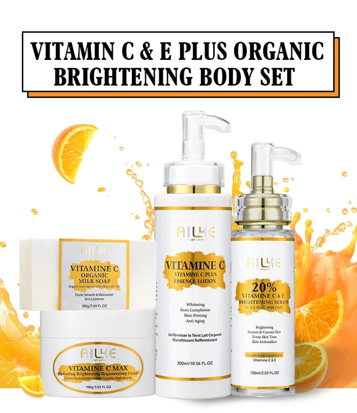 AILKE Vitamin C Skin Care Set – Even Skin Tone Daily
