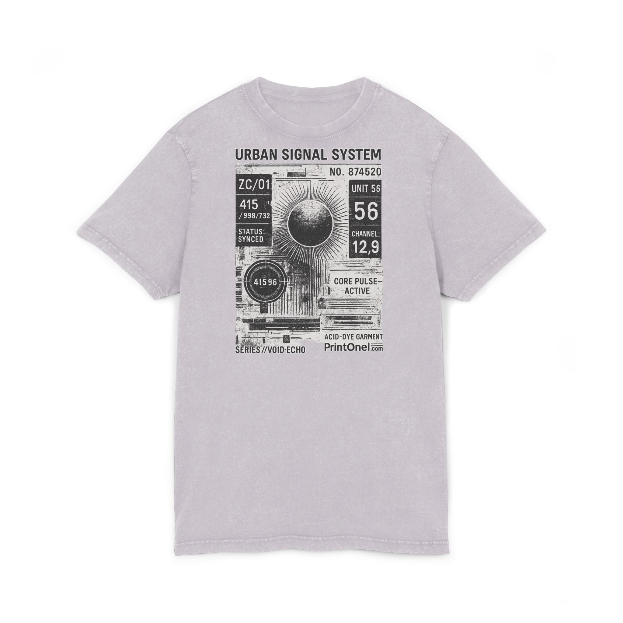 Acid Washed Tee fit check – relaxed silhouette for easy layering