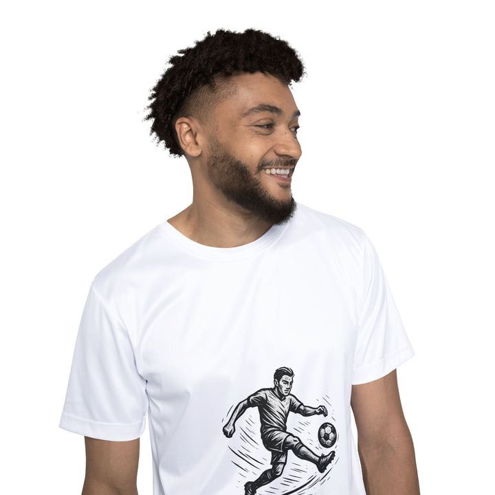 Action Shot – Moisture-Wicking Jersey in Use

