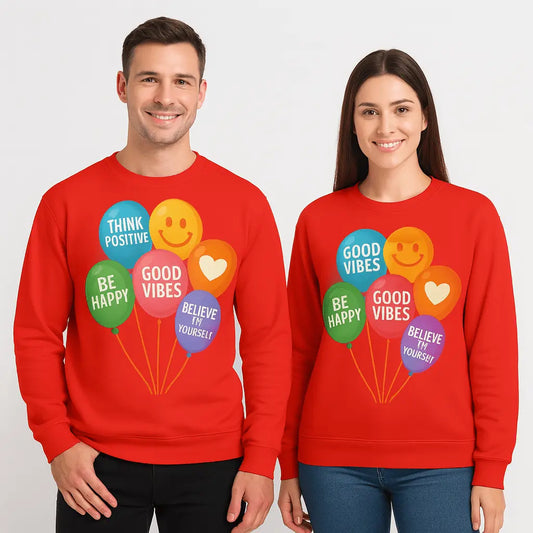All-Over Print Motivational Sweatshirt – Stand Out

