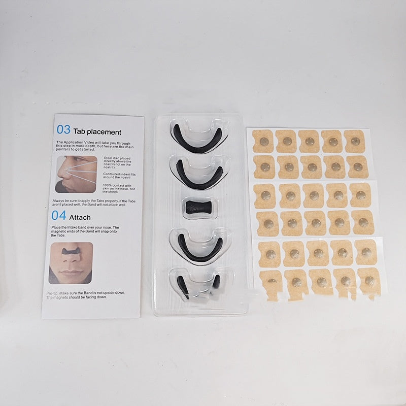 Anti-Snore Nasal Dilator Kit with Applicator and 30 Nasal Strips