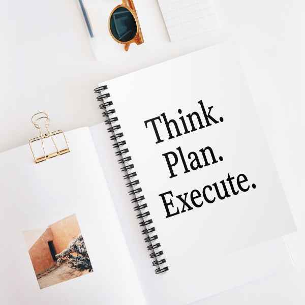 Elegant Spiral Notebook – Organize with Style