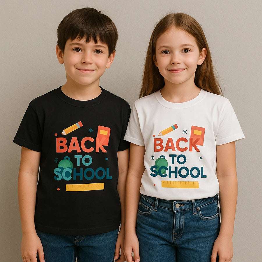 Back to School Youth Tee in vibrant classroom-ready colors

