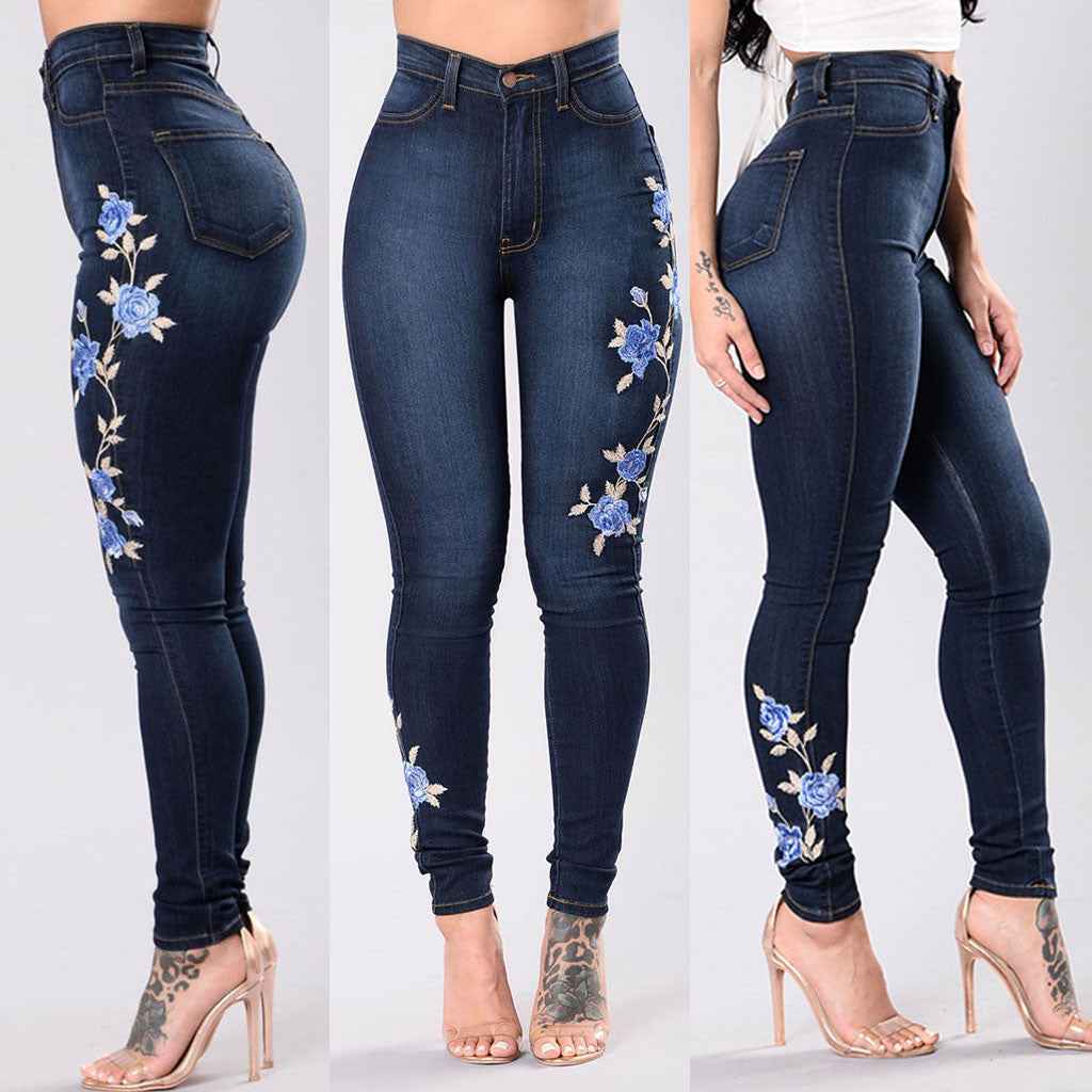 Women’s Embroidered Jeans – Shop Artisan Denim Now