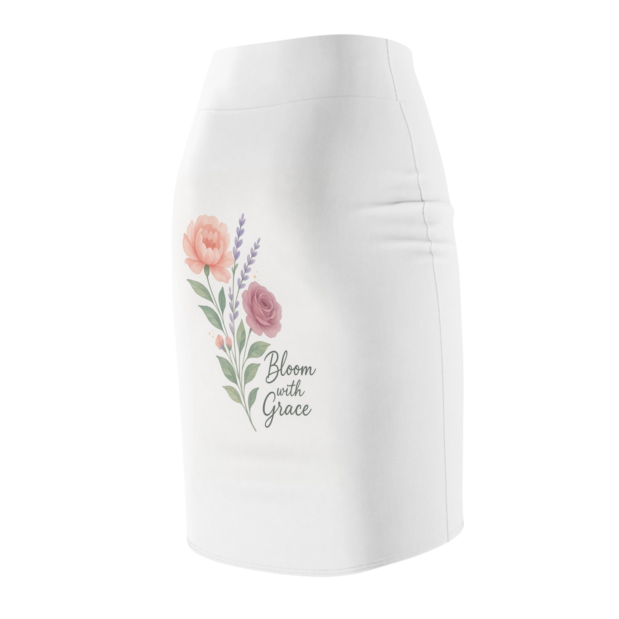 AOP Pencil Skirt - Creative Freedom Design - Women's www.PrintOne1.com