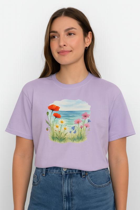 Beach Vibes Top: Relaxed Fit for Effortless Chic