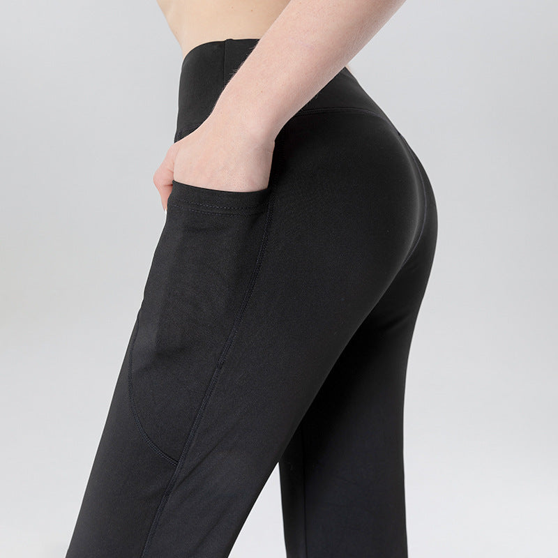 Bootcut mid waist slimming cropped pants – sleek office to weekend