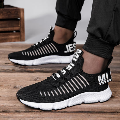 Breathable casual sneakers – soft lining, airy design, easy style