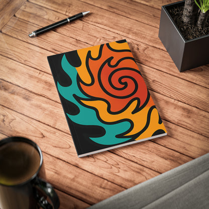 “Bright, Durable Softcover Spiral Notebook  -School & Office Must-Have”