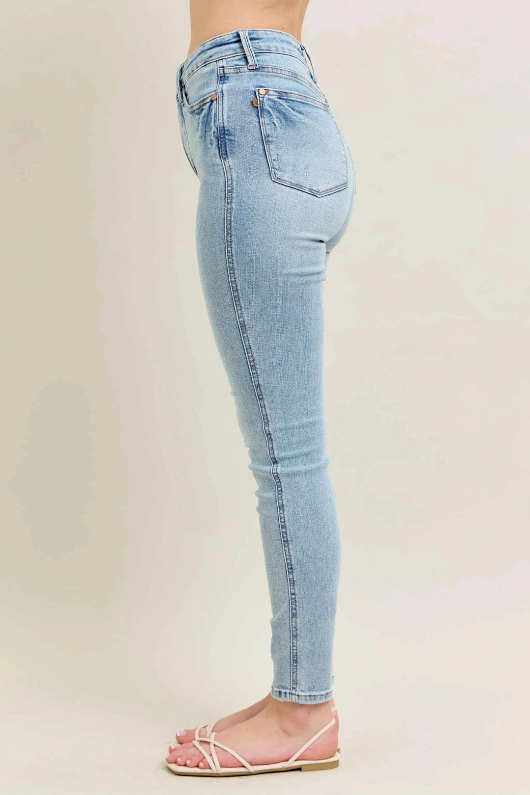 Judy Blue Mr. Tummy Control Plus Size Skinny Jeans
