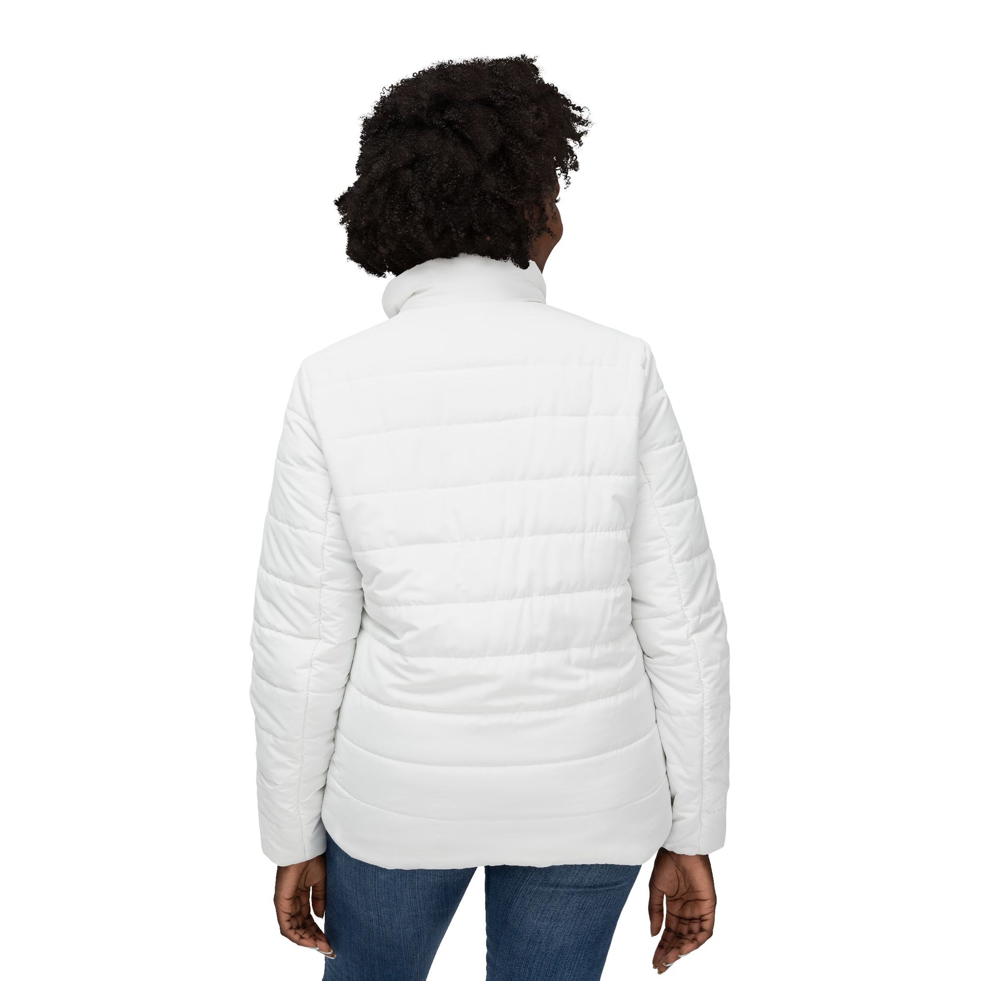 Cheerful winter jacket for outdoor holiday activities

