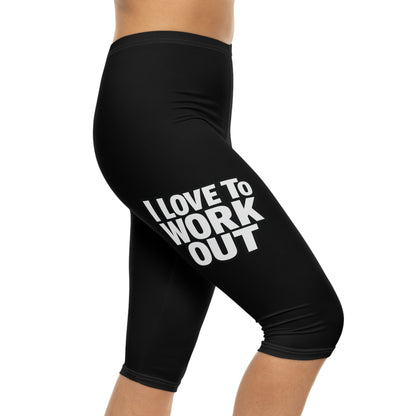 Chic Capri Workout Pants – Casual or Gym Wear


