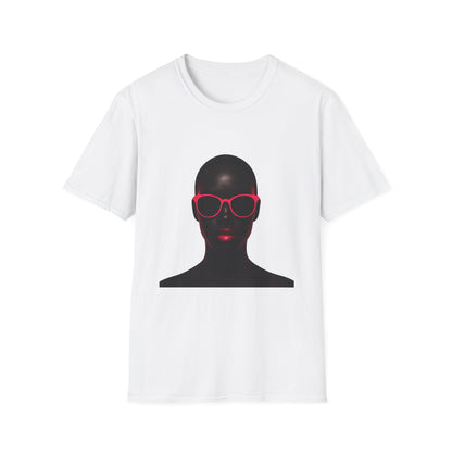 “Chic Graphic T-Shirt on Trendy Street Style Model”

