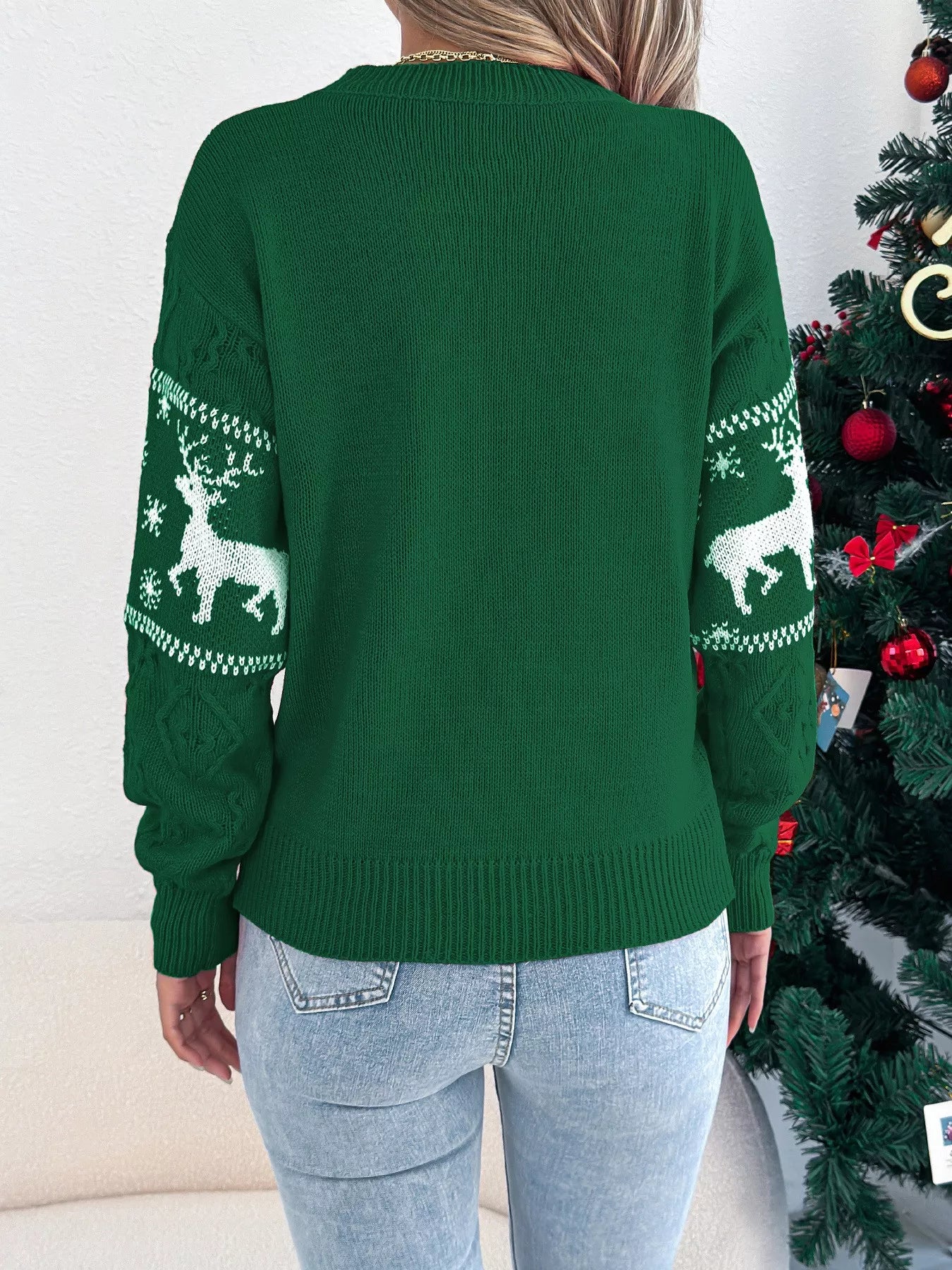 Christmas Reindeer Sweater gift ready – holiday packaging