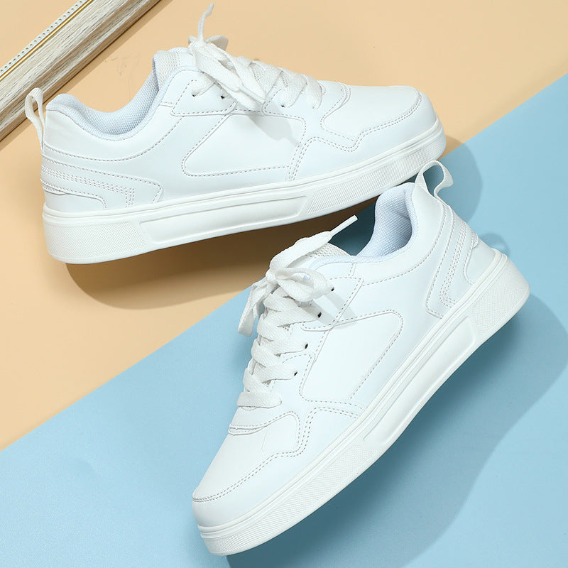Chunky unisex lace-up sneakers perfect for urban looks

