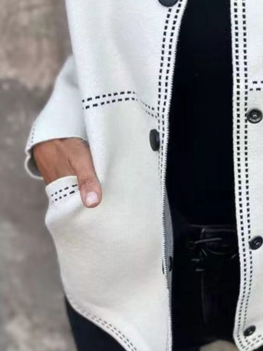 Classic plus size button up cardigan – work to weekend styling