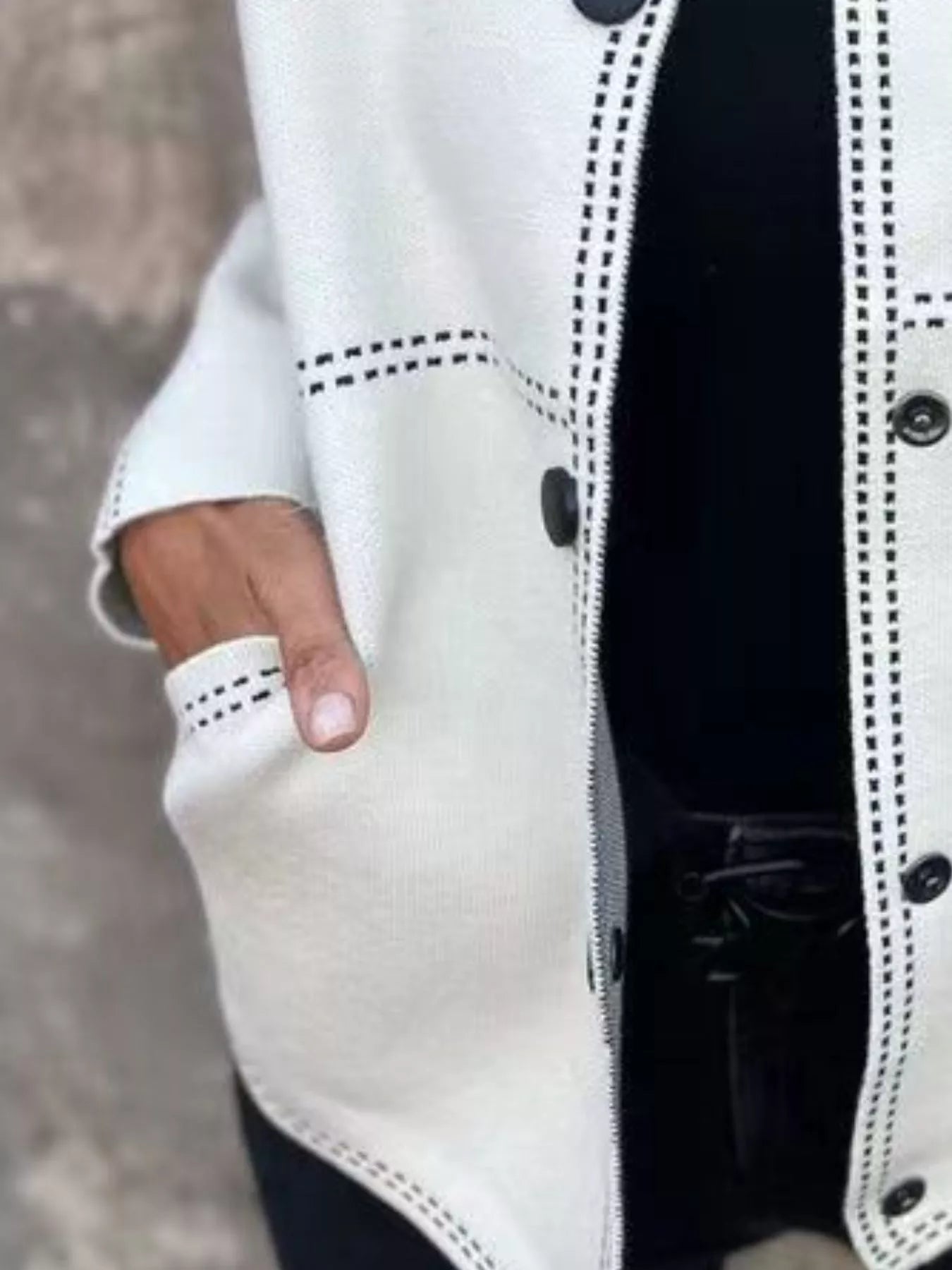 Classic plus size button up cardigan – work to weekend styling