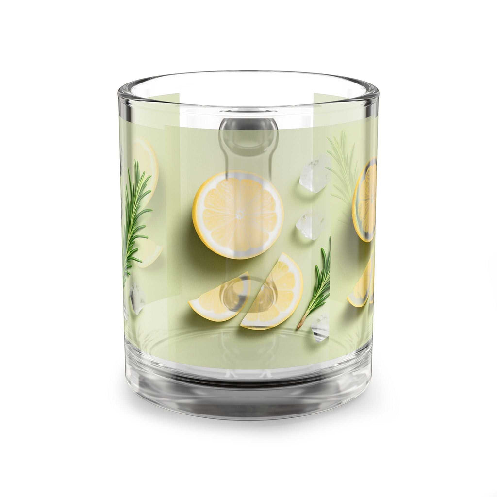 Clear Glass Mug 10oz – Elegant Heat-Resistant Gift www.PrintOne1.com