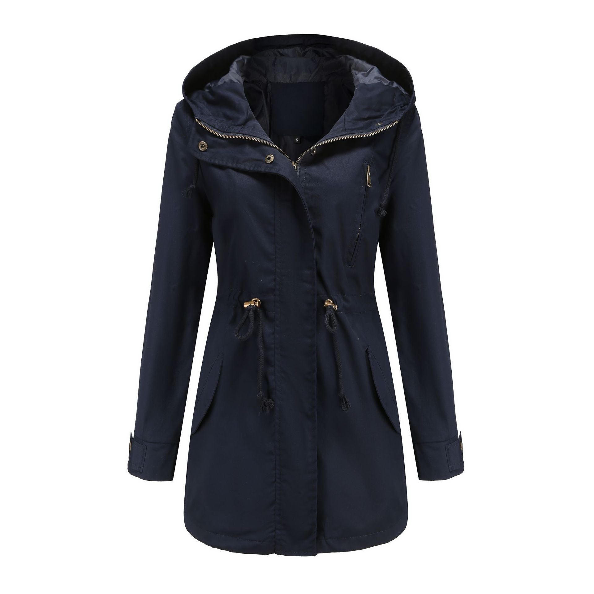 Cotton Anorak – Urban Style Outerwear with Regular Sleeves