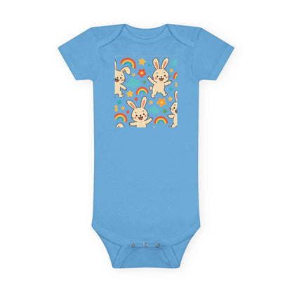 Cute Bunny Baby Onesie - Soft Cotton Baby Shower Gift