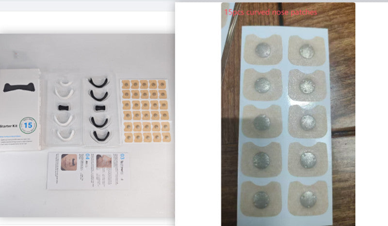 Couple Wearing C6 Nasal Strips – Breathe Better, Sleep Deeper