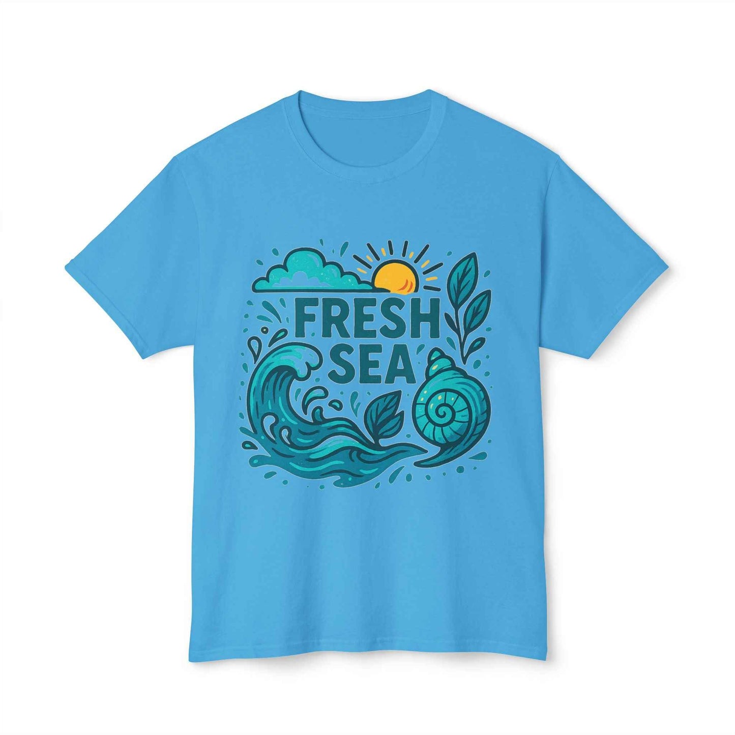 Fresh Sea Unisex T-shirt – Ocean Vibes for Beach Lovers
