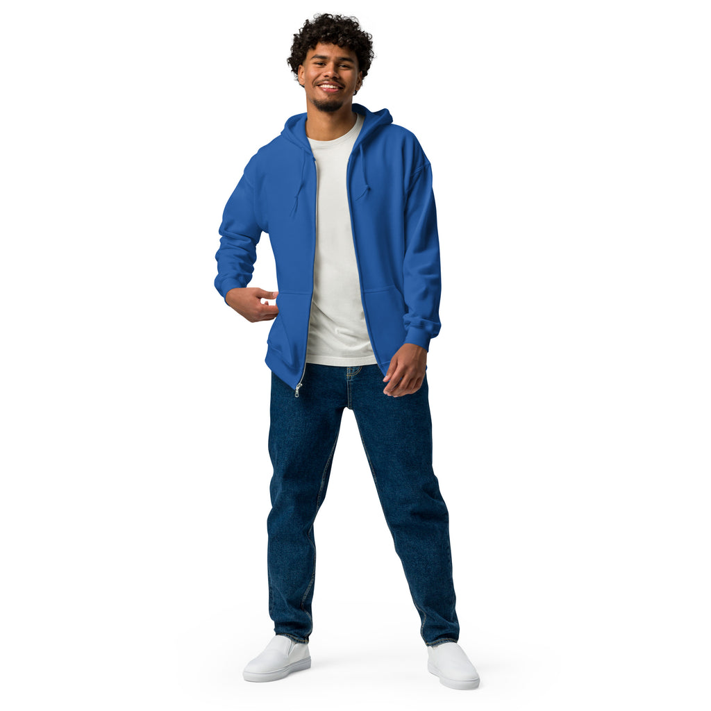 Cozy & Stylish Unisex Zip Hoodie – Must-Have Wardrobe Staple
