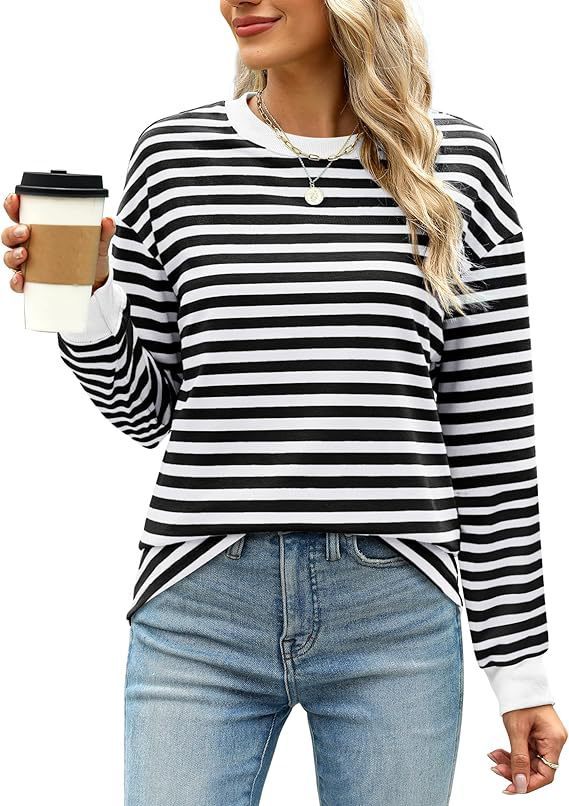 Cuffed sleeve detail of Color Contrast Striped Long Sleeve shrug style