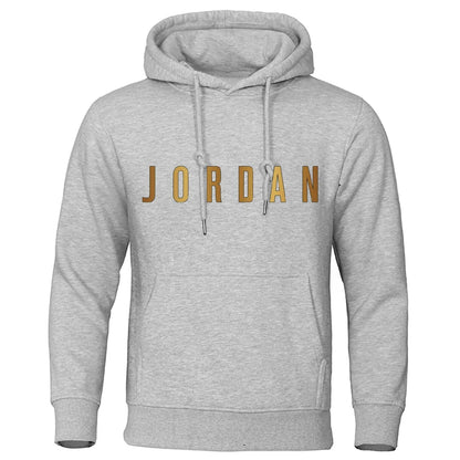 Cuffs and hem – neat finish on Jordan style hoodie for men