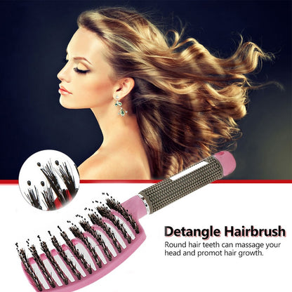 Detangling Hair Brush for wet or dry hair – painless, tangle-free styling