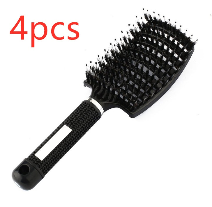 Detangling Hair Brush with bristle + nylon – smooth, shiny finish