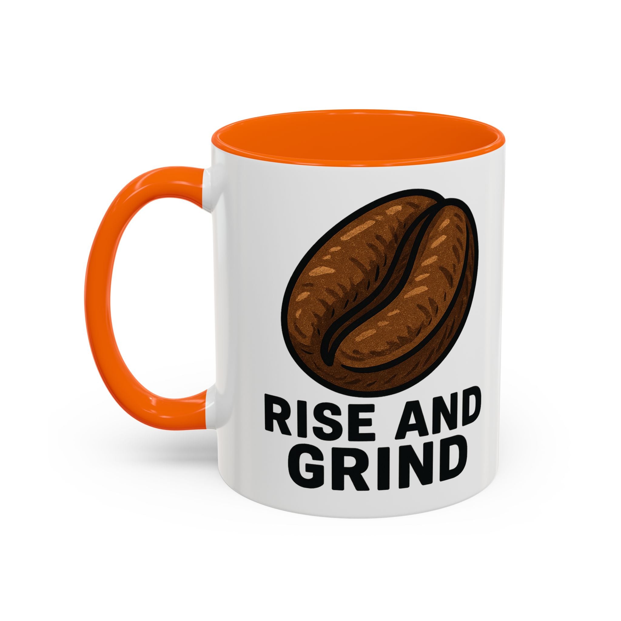 Dishwasher Safe Rise and Grind Mug – 11oz

