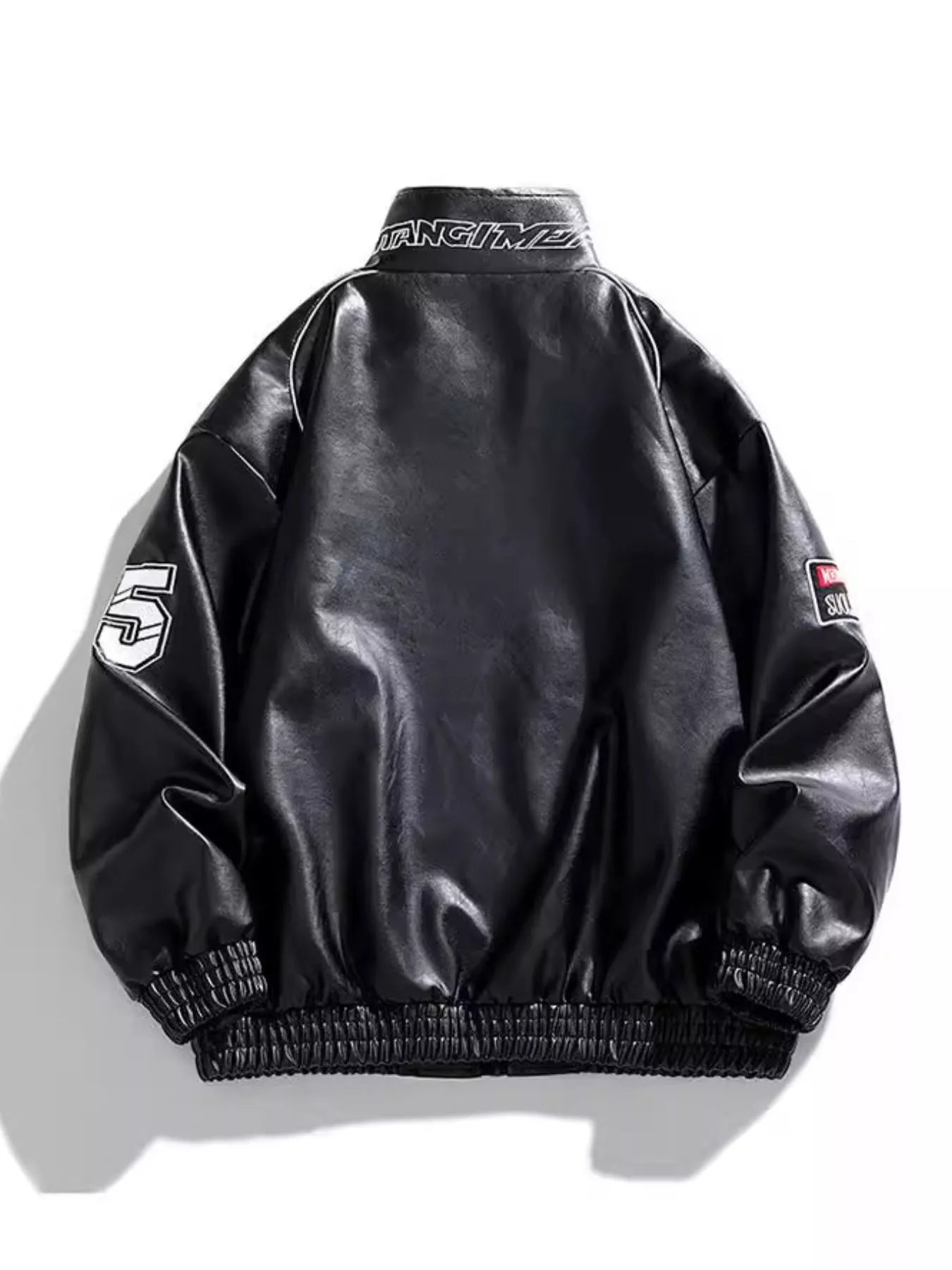 Durable 100% Polyurethane Plus Size Jacket - Weather-Ready Long Sleeve