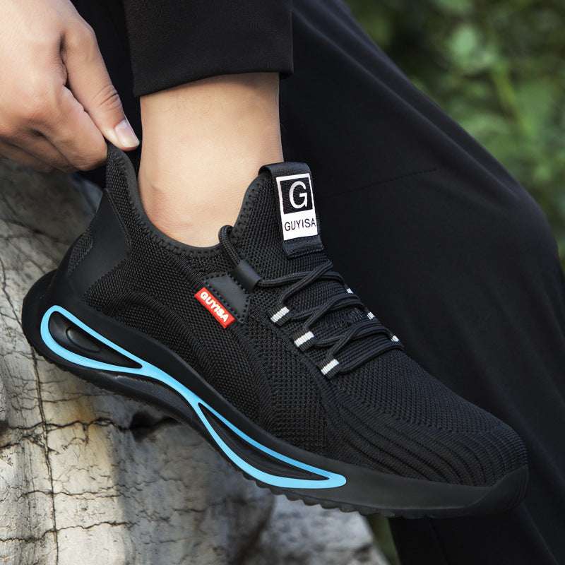 Slip-resistant PU outsole safety footwear

