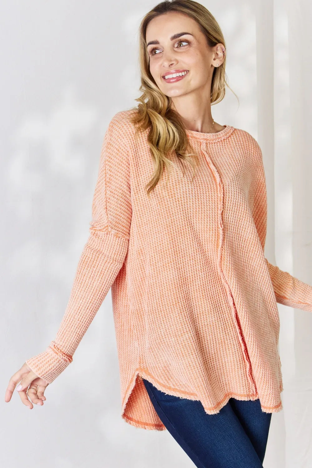 Earthy washed tones that pair easily with jeans or leggings.

