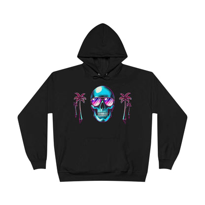 Tropical Skull Unisex Eco Hoodie - Bold & Sustainable Style