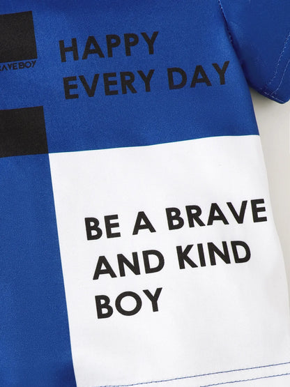 Elastic Waist Denim Shorts – Kids Denim Shorts Set, Detail

