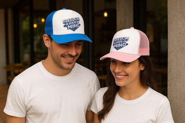Freedom Foam Trucker Hat – Elegant, Breezy Summer Style