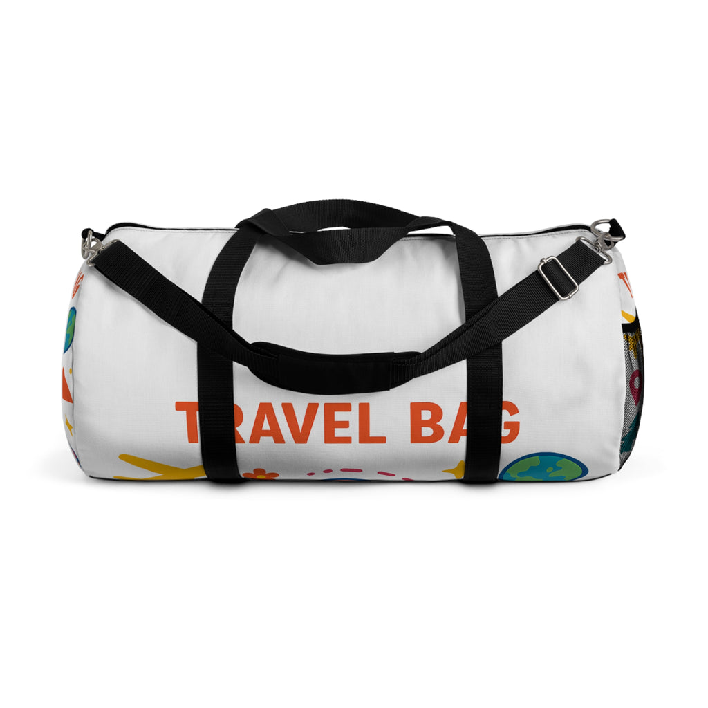 Stylish gym duffel with adjustable shoulder strap

