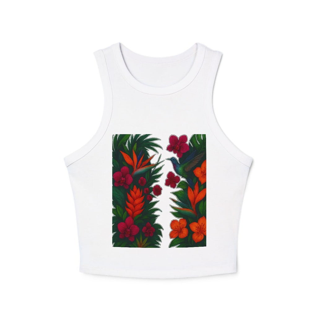 Comfortable ribbed cotton tank for everyday wear

