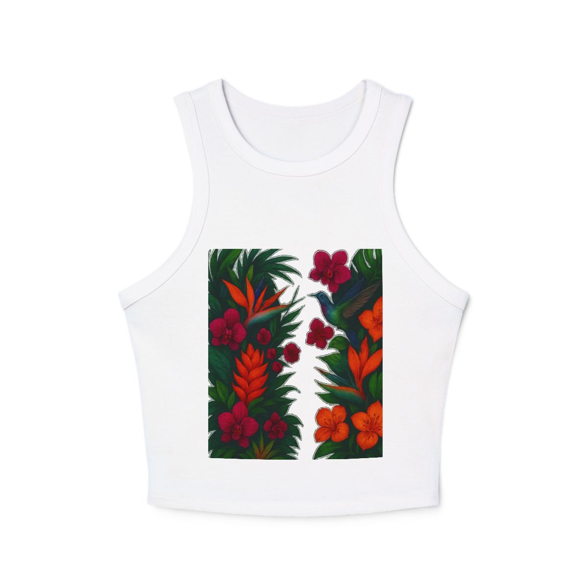 Comfortable ribbed cotton tank for everyday wear

