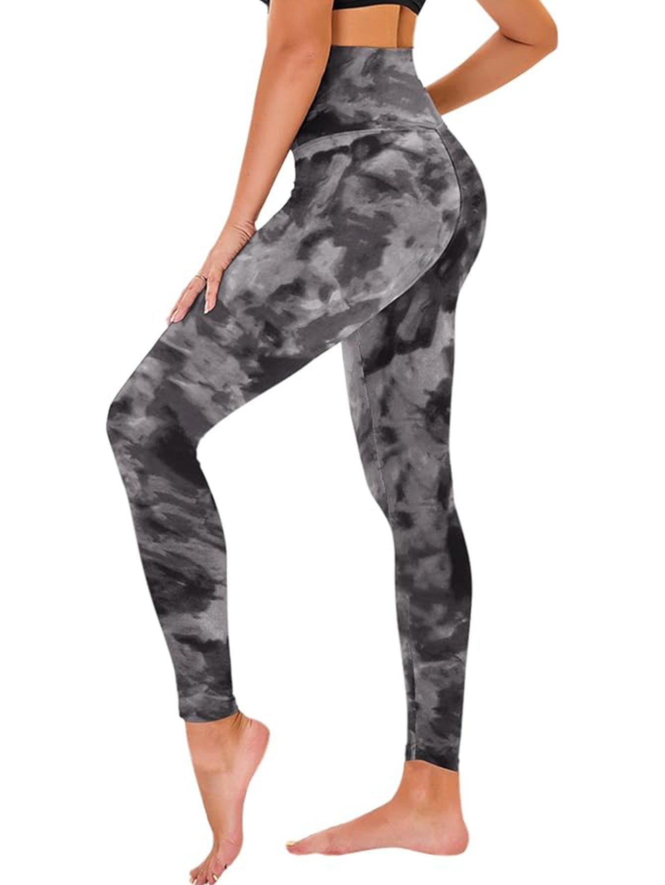 Everyday Wear Women’s Cropped High-Waist Leggings – 3-Pack Prints