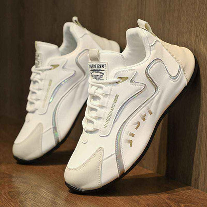 Men's Colorblock Sneakers - Step Boldly in Comfort