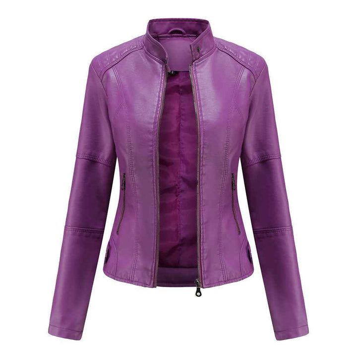 PU Leather Jacket for Women - Urban Elegance Redefined