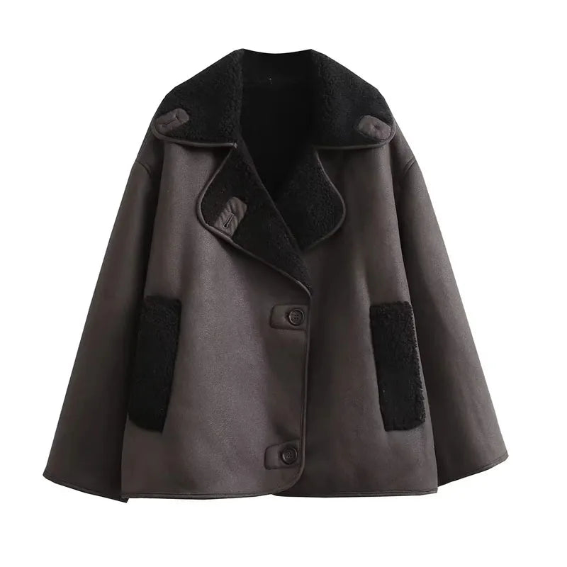 Faux leather jacket for women – casual chic for work to weekend