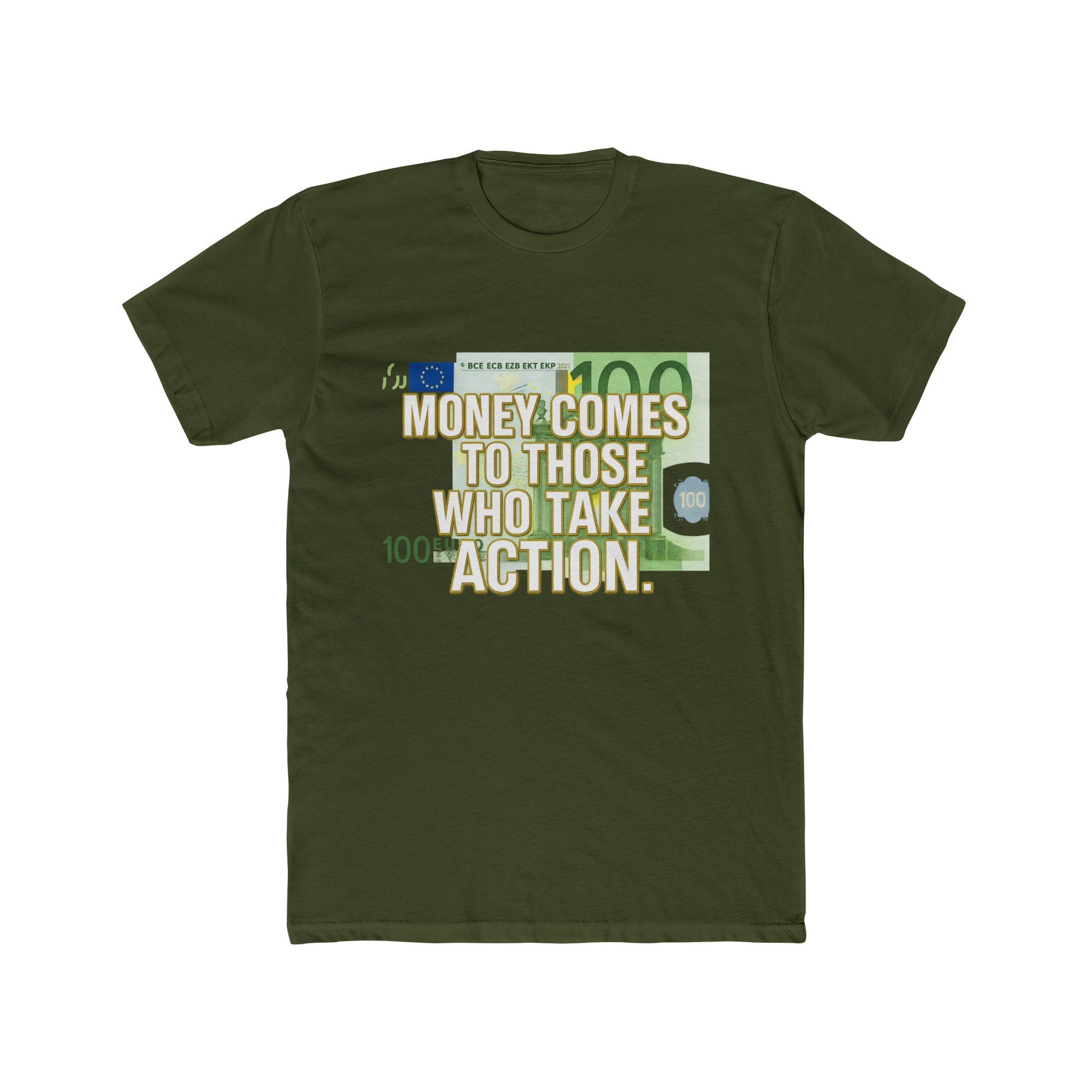 Flat-lay: Motivational Quote Tee paired with notebook and coffe - a perfect entrepreneur’s outfit