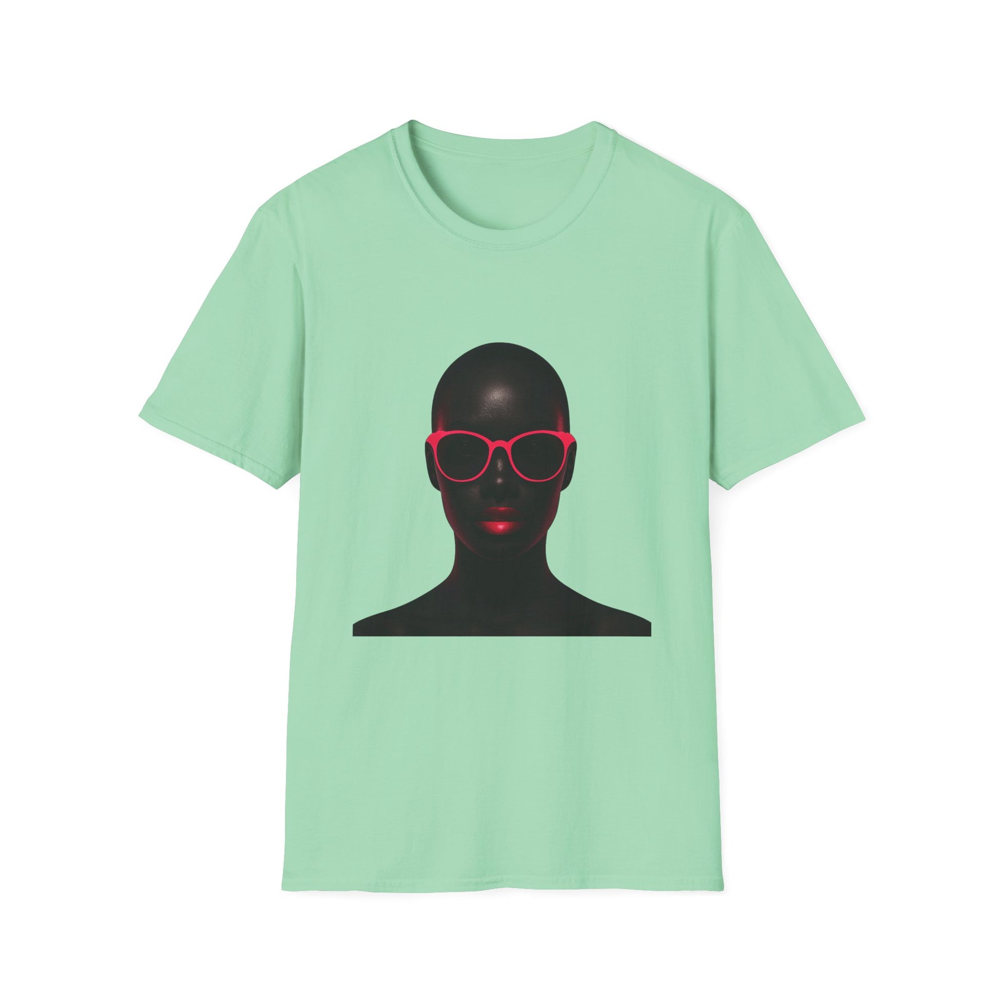 “Flat Lay: Chic Graphic T-Shirt with Sunglasses & Hat”


