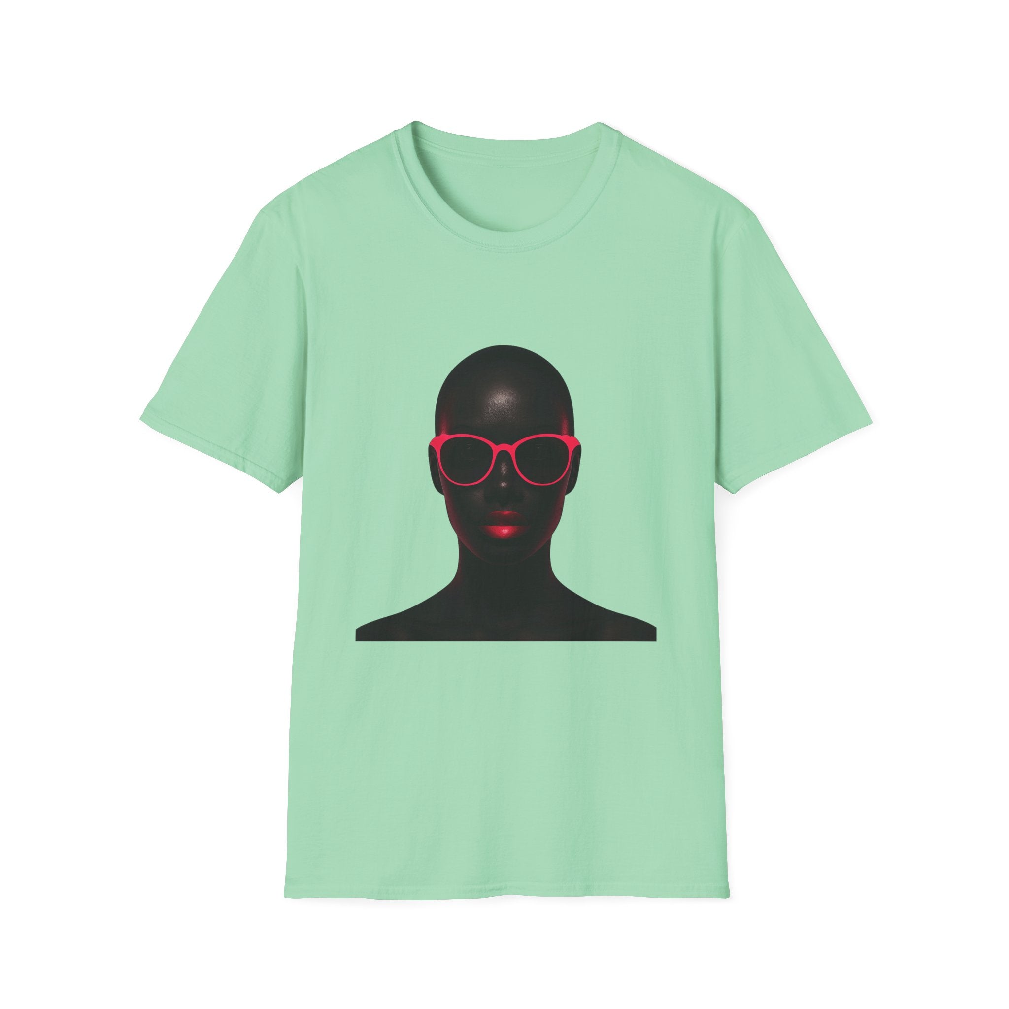 “Flat Lay: Chic Graphic T-Shirt with Sunglasses & Hat”

