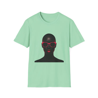 “Flat Lay: Chic Graphic T-Shirt with Sunglasses & Hat”

